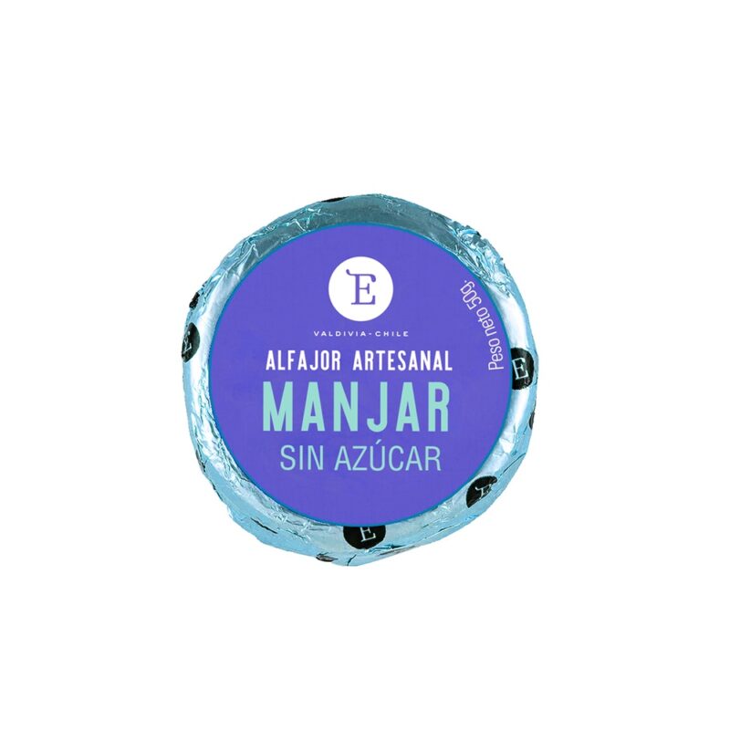Alfajor manjar bitter s/a 50g