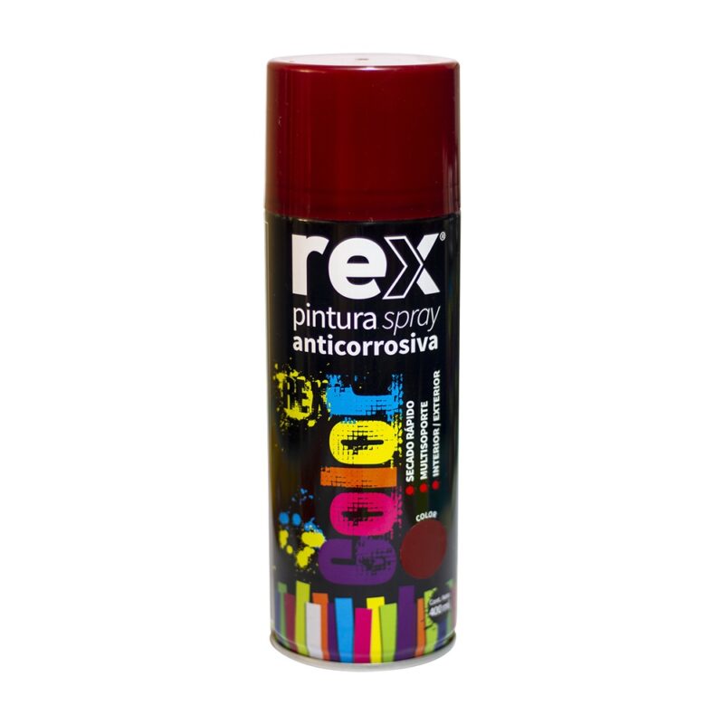 Pintura spray Rex anticorrosivo 400ml colores