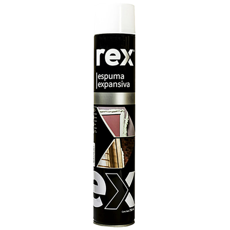 Espuma PU Rex con aplicador tarro 750ml