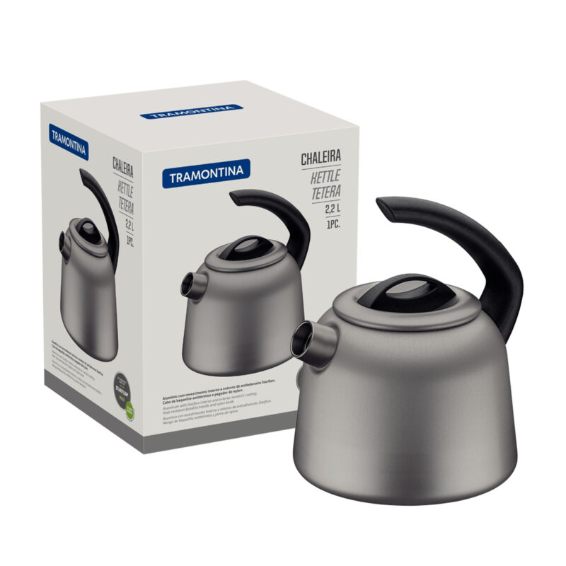 Tetera Tramontina Grafito 2,2lt