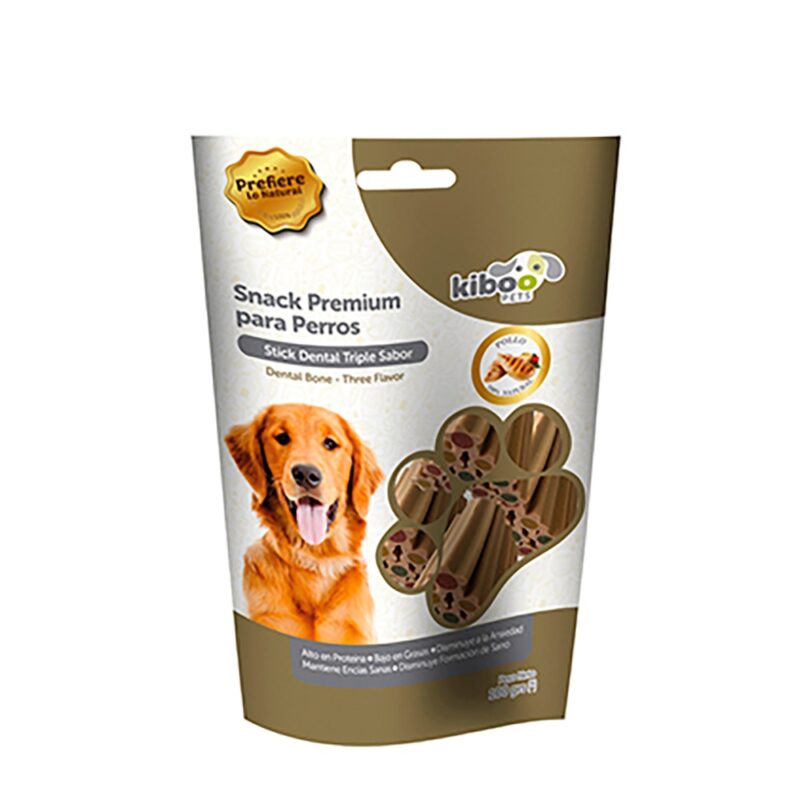 Stick dental triple sabor Kiboo pets