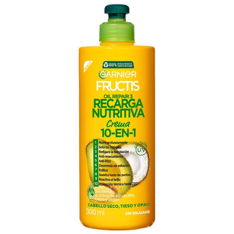 Crema de peinar Fructis 10 en 1 300ml