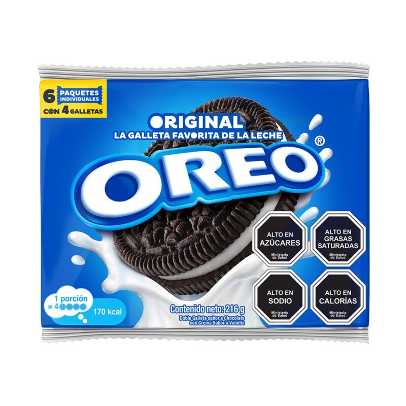 Galleta Oreo sixpack variedades 28x36gr