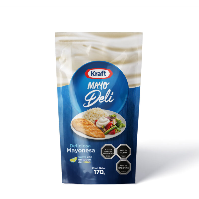 Mayonesa Mayodeli by Kraft sachet 18x170gr