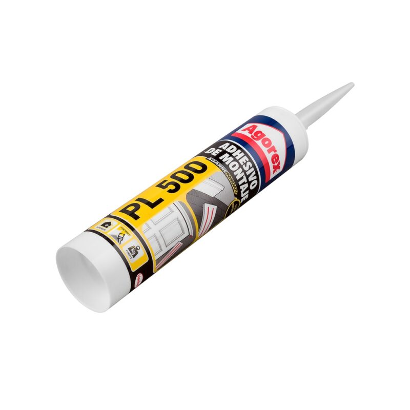 Adhesivo de montaje Agorex PL500 370gr cartucho