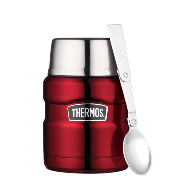 Termo de comida King 470ml Thermos acero inoxidable colores