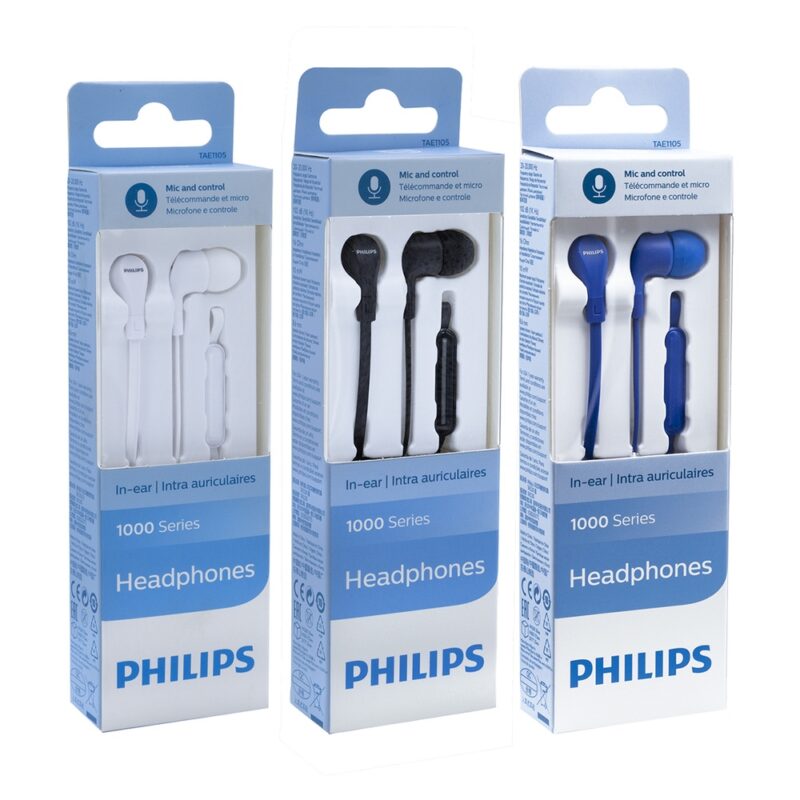 Audífonos Philips manos libresTAE11OBL colores