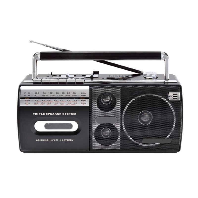 Parlante Audiopro radio grabadora cassette retro 2077