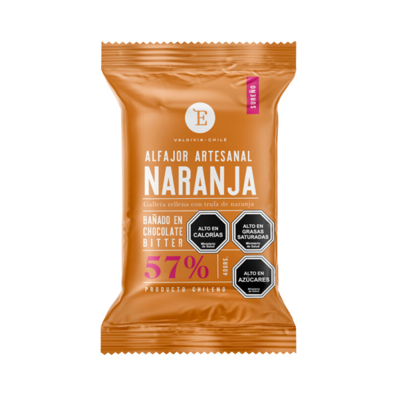 Alfajor artesanal Entrelagos 24x45gr variedades