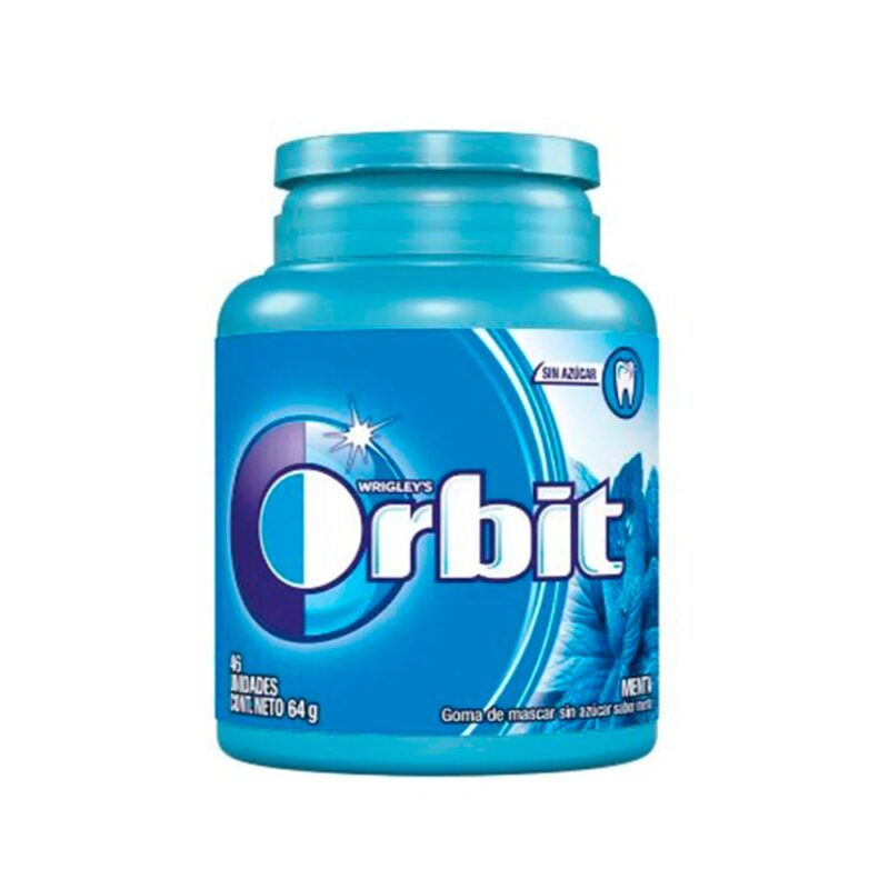 Chicle Orbit sin azúcar Professional variedades 6x64 gr
