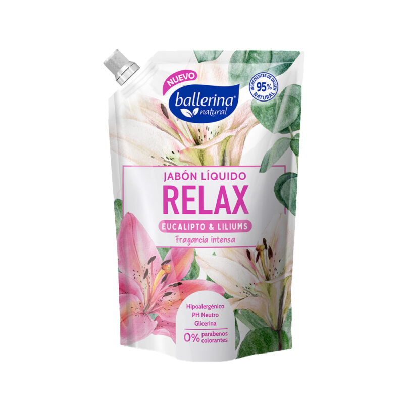 Jabón líquido Ballerina doypack 12 x750ml