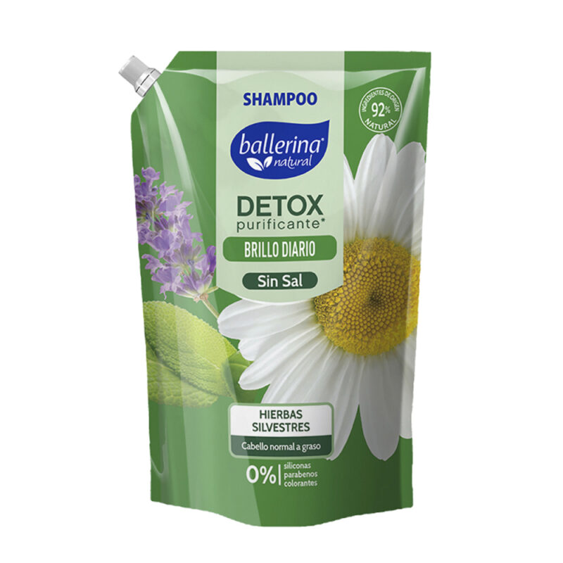 Shampoo Ballerina doypack caja 12 x750ml