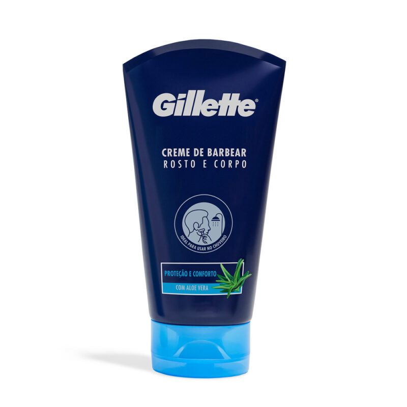 Crema afeitado Gillette para cara y cuerpo 150ml