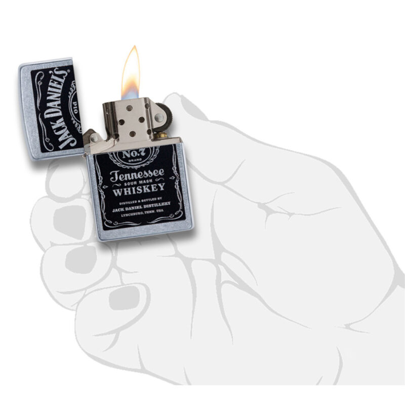 Encendedor diseño Jack Daniel´s Zippo