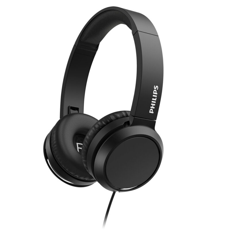 Audifonos Philips Over Ear alambrico manos libres Negro