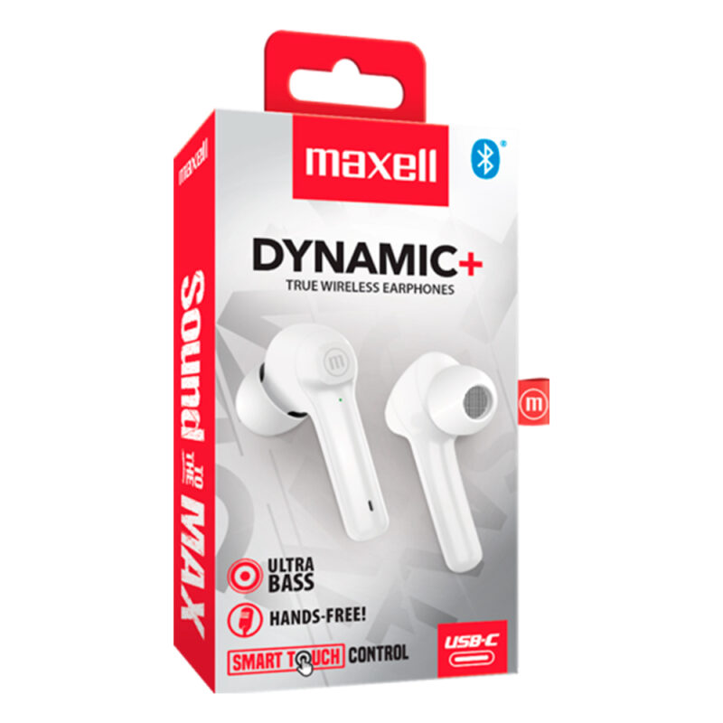 Audífonos Bluetooth Dynamic TW Maxwell Blanco
