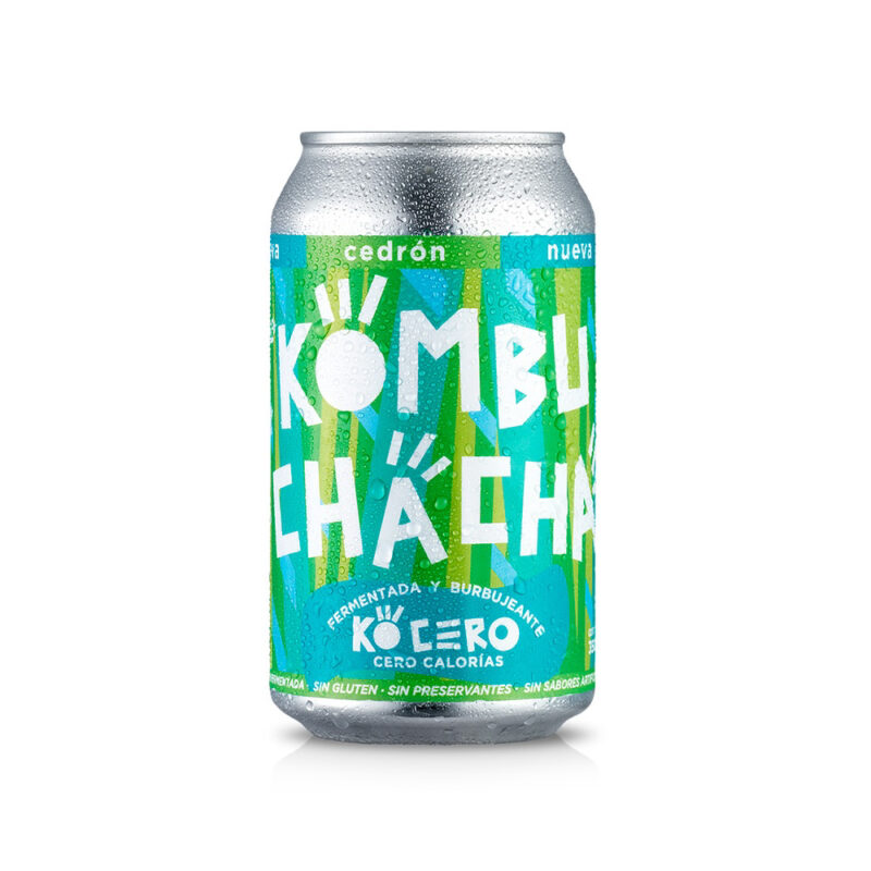 Bebida burbujeante Kombuchacha variedades 355 ml