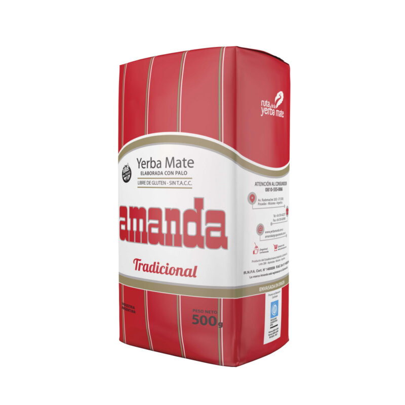 Yerba Mate Amanda Tradicional 500gr