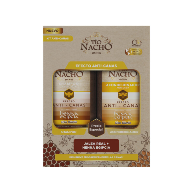 Pack Tio Nacho shampoo+acondicionador anti canas 415ml