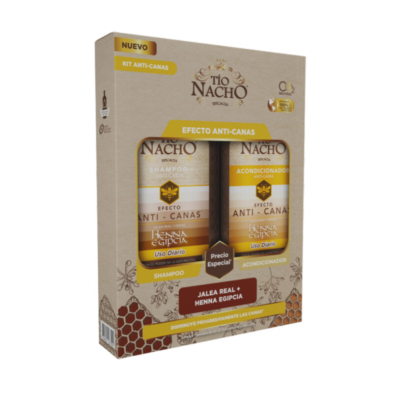 Pack Tio Nacho shampoo+acondicionador anti canas 415ml