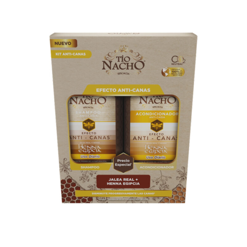 Pack Tio Nacho shampoo+acondicionador anti canas 415ml