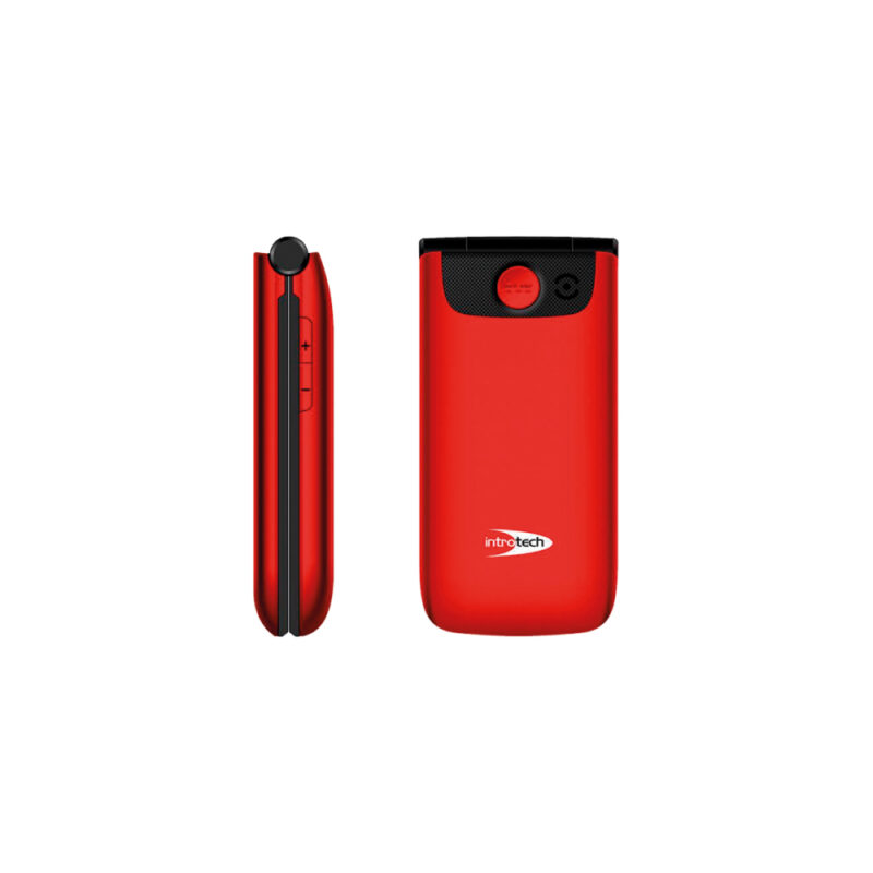 Celular Introtech 4G Clamshell Batt Rojo