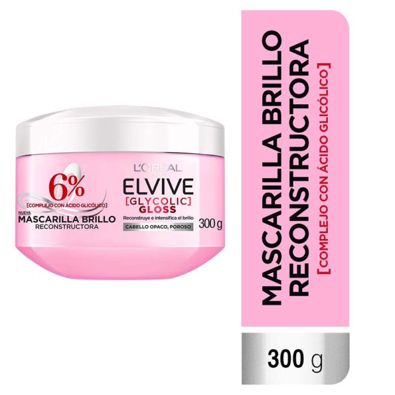 Mascara Elvive glyco gloss ctt 300gr