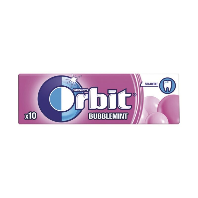 Chicle Orbit s/azúcar variedades x30ud