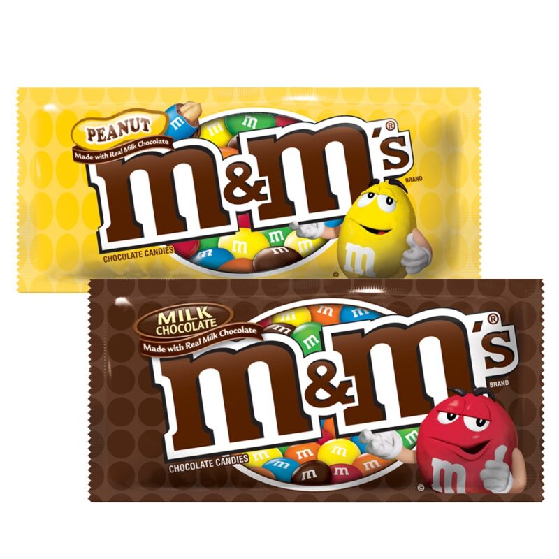 Chocolate M&M variedades 48x48gr