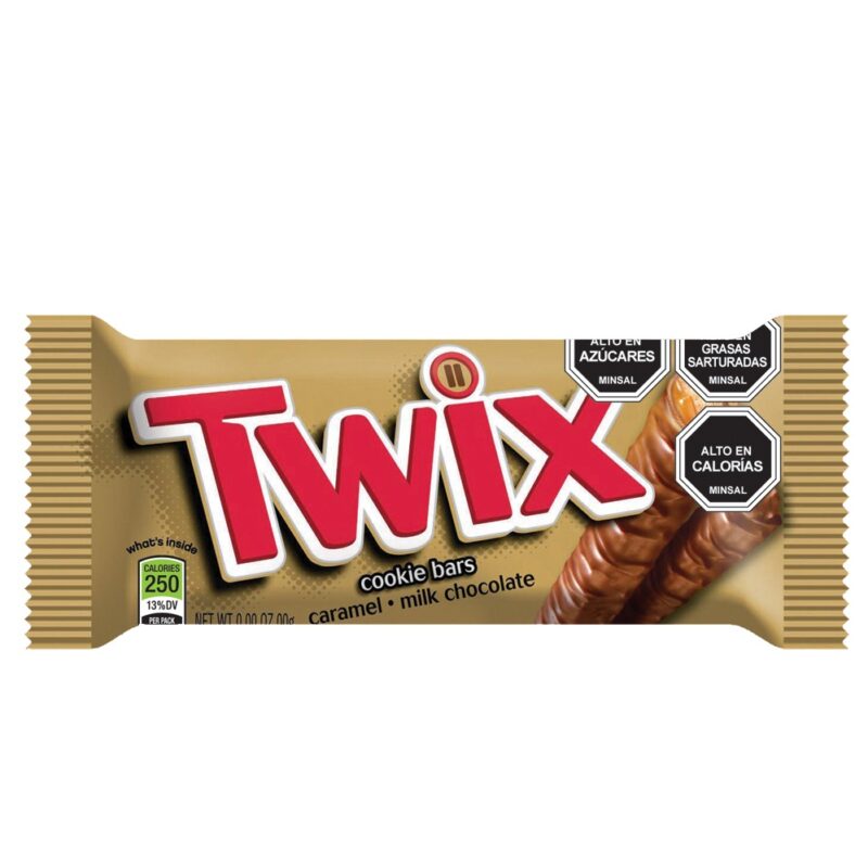 Chocolate Twix relleno display 36x51gr