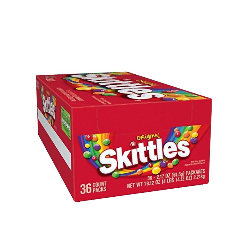 Caramelos Skittles 36x62g