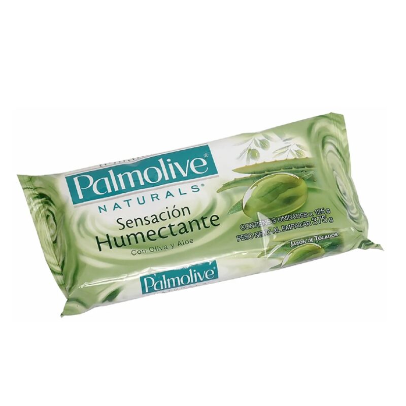 Jabon barra palmolive naturals 3x125g