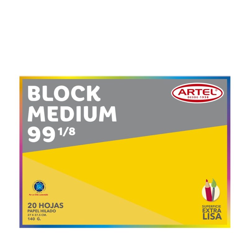 Block Artel medium 99 1/8 20hj x1ud