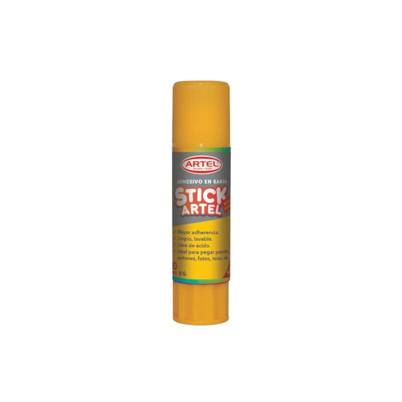 Pegamento Artel barra stick 8gr x1ud