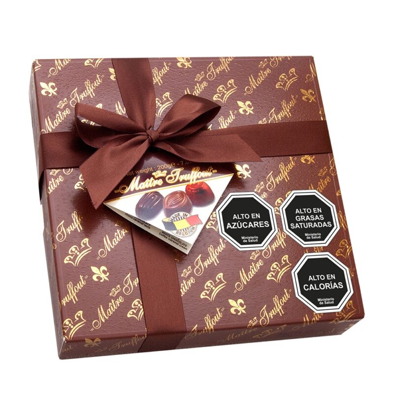 Estuche de bombones surtidos MaitreTruffout 200g