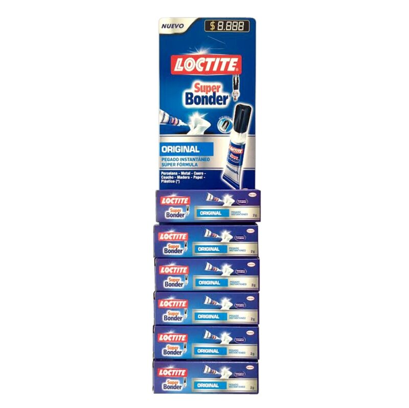 Adhesivo instantáneo super bonder original 2g