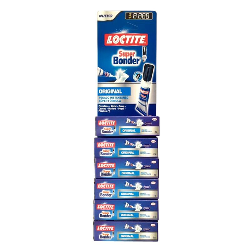 Adhesivo instantáneo super bonder original 2g