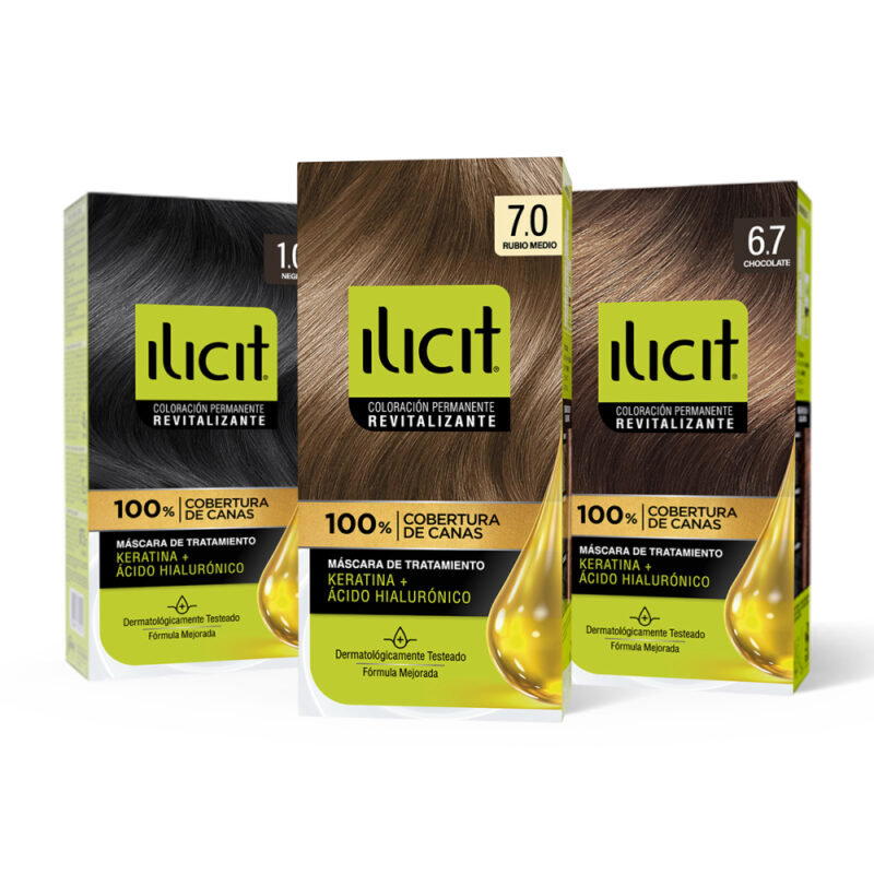 Tinturas Ilicit de 47 g/ud