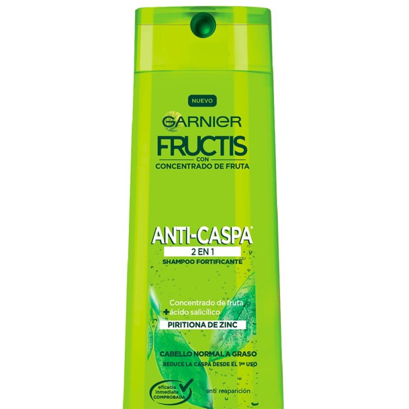 Shampoo Fructis línea anticaspa x350ml
