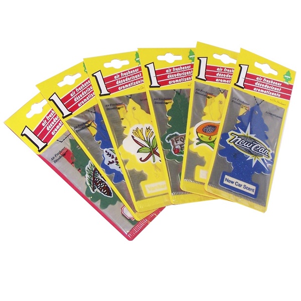 Pino aromático Car-Freshner disintos aromas y modelos