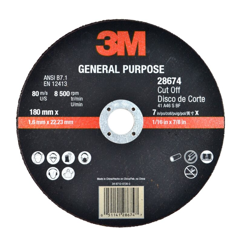 Disco corte 3M 7 X 1.6 GP