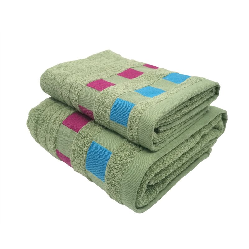 Toalla Andes 450g de cuadro juego 2 piezas
