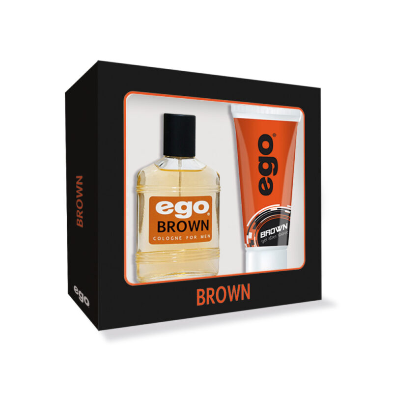 Estuche Ego colonia brown 75ml+gel 75ml