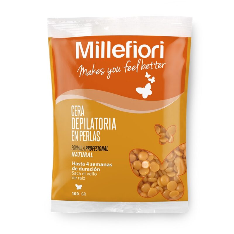 Cera depilatoria Millefiori en perlas 100gr