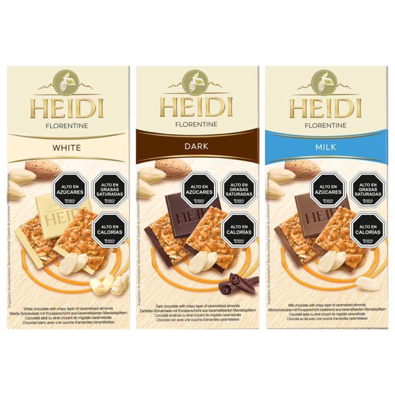 Chocolate tableta Heidi Choc Florentine 100gr