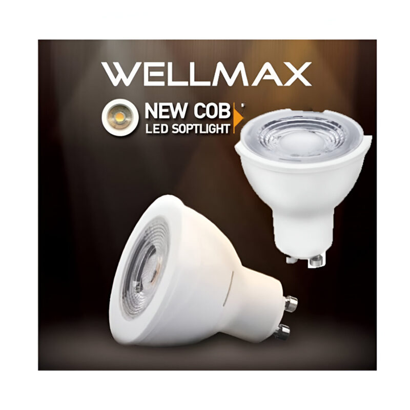 Spotlight led Wellmax 6w Gu-10variedad