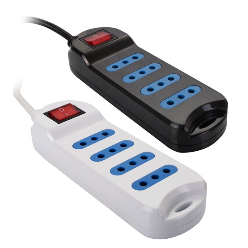 Extension electrica Philco 3mts 4 entradas con switch color