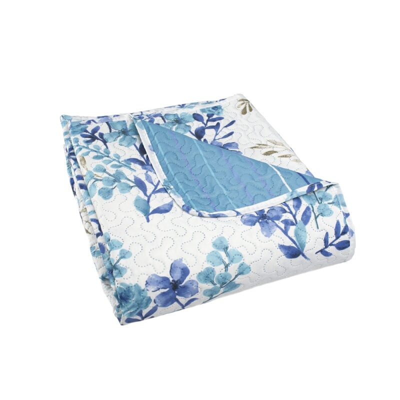 Quilt estampado reversible Andes 2 plazas microfibra