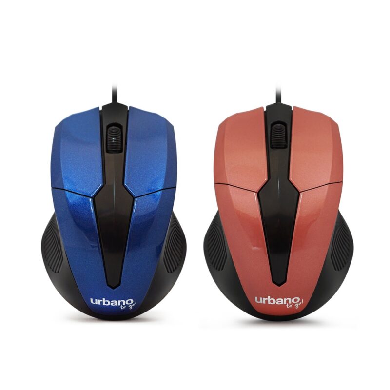 Mouse optico M872 Urbano 1000DPI colores