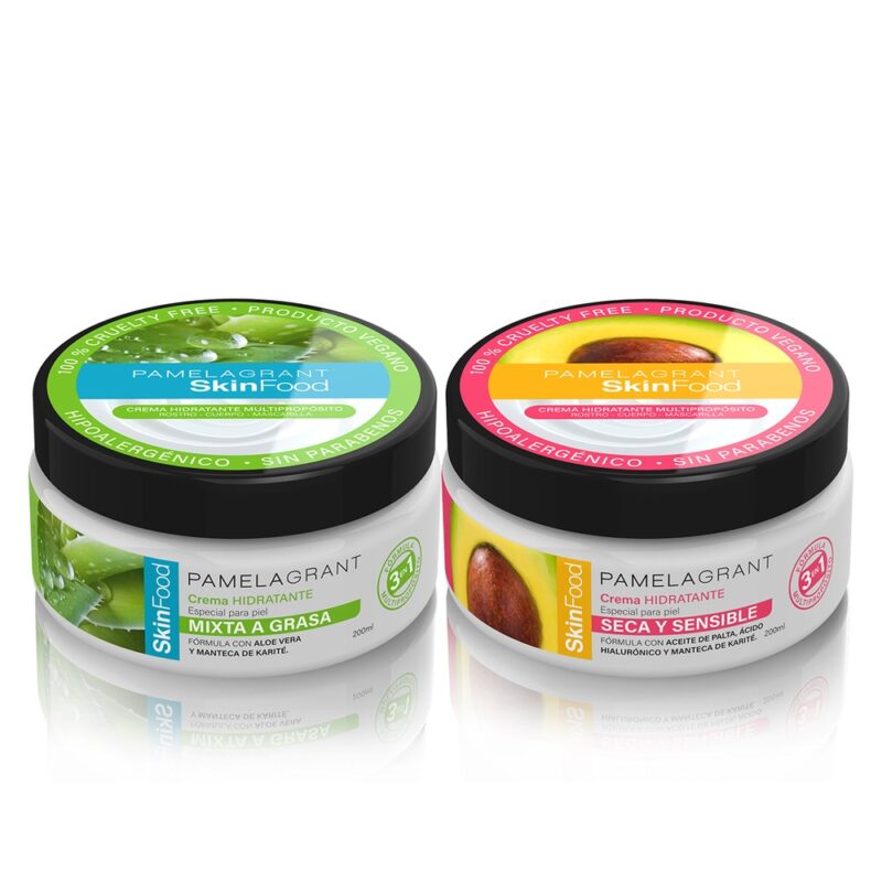 Crema hidratante Pamela Grant skinfood 200ml